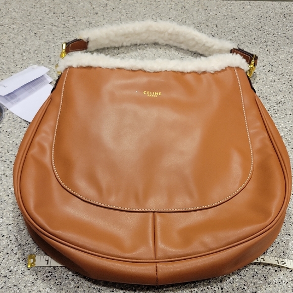 Celine Handbags - Celine Tan Leather Women's Bag